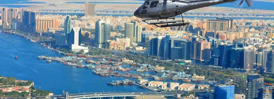 Dubai: 17-Minute Helicopter Flight Over The Palm Jumeirah