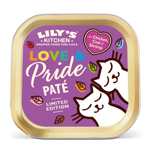 Lily's Kitchen Love & Pride Paté with Chicken & Shrimp - 85 g