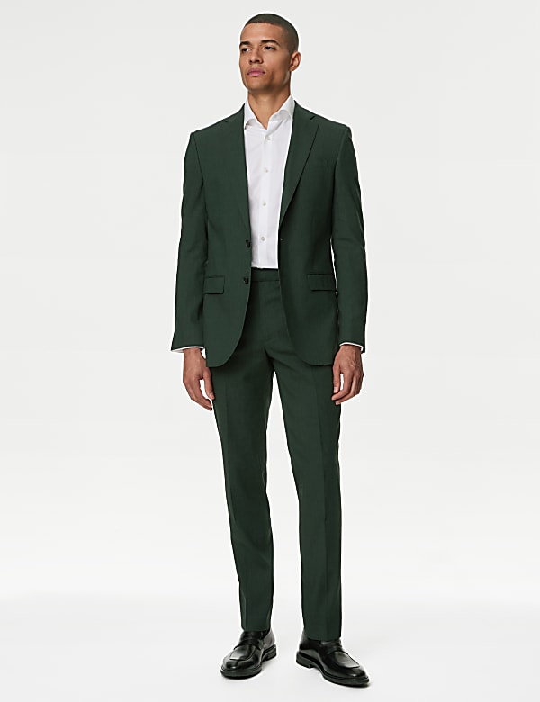 Tailored Fit Italian Linen Miracle™ Suit - US