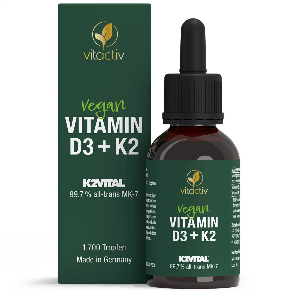 VITAMIN D3 + K2 DROPS