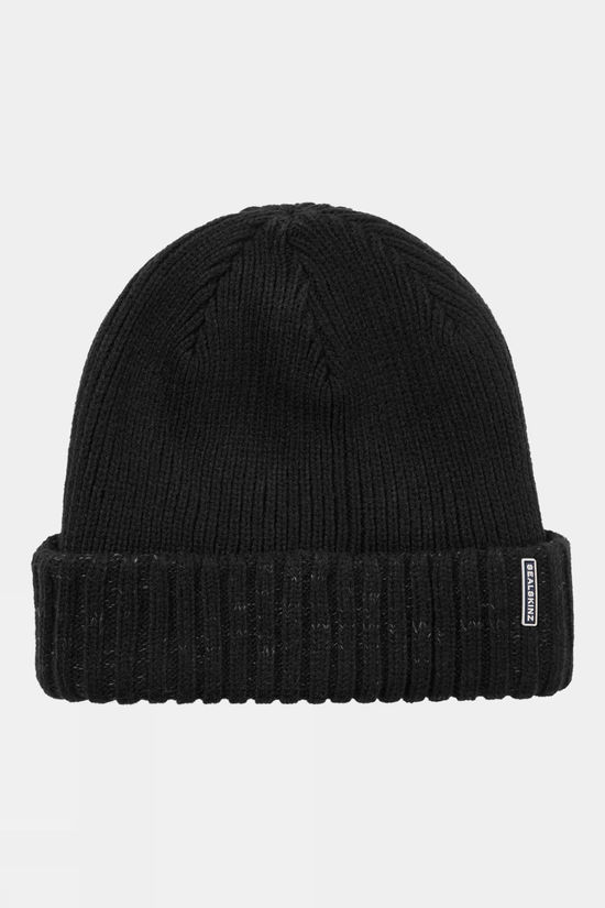 Sealskinz Bacton Cold Weather Roll Cuff Beanie Black