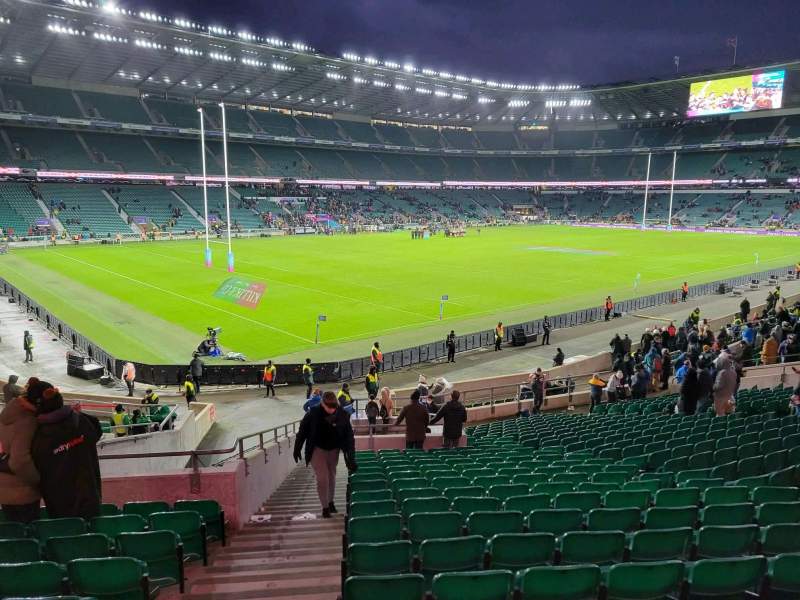 TWICKENHAM STADIUM, section L30, home of England, page 1