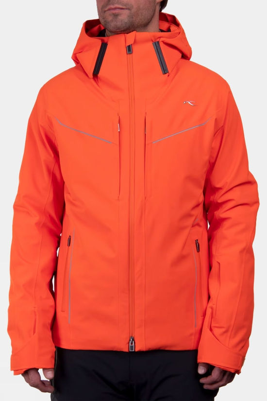 Kjus Mens Formula Ski Jacket  Kjus Orange