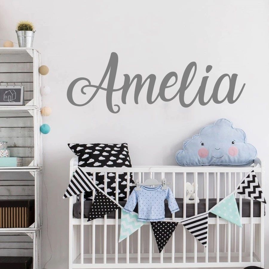 Wallsticker - Personalised Name / Choose Colour