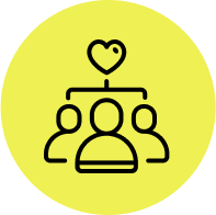 Gruppe von Leuten