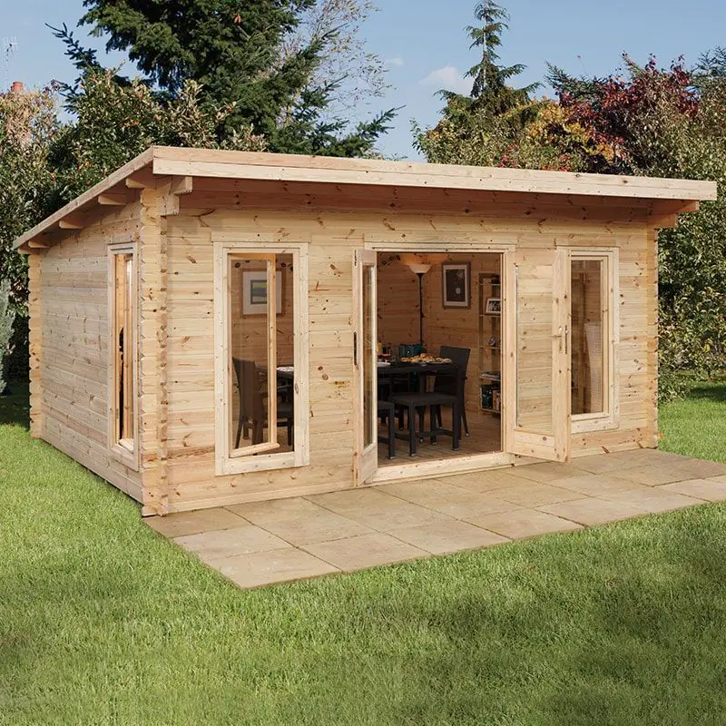 Forest Mendip 5m x 4m Log Cabin (45mm)