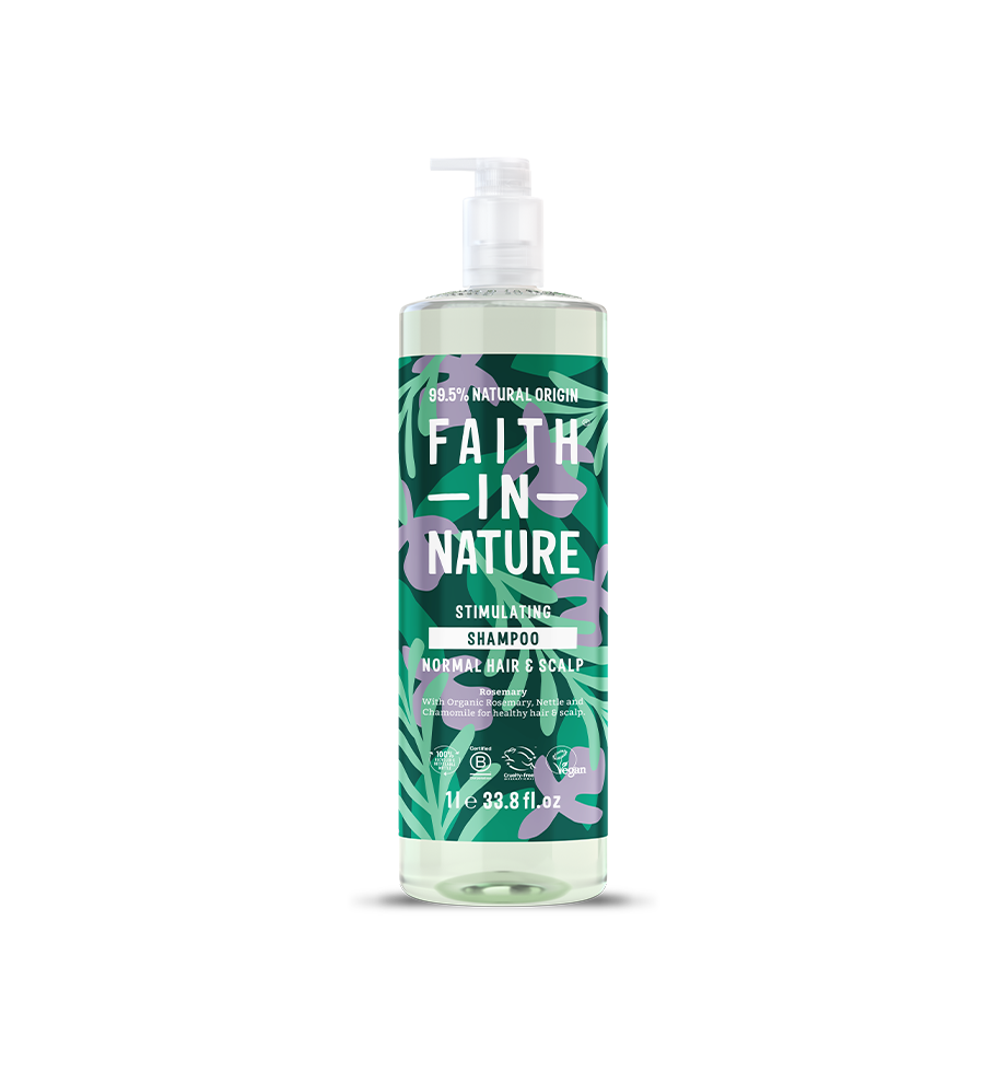 Faith In Nature Rosemary shampoo 1L bottle
