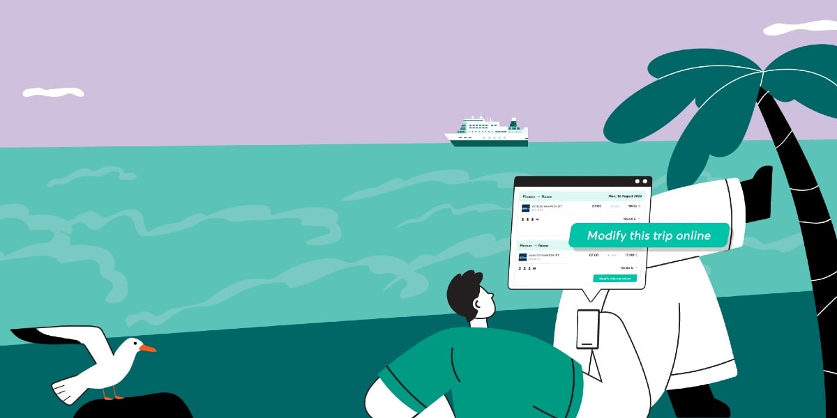 Ferryhopper online booking management