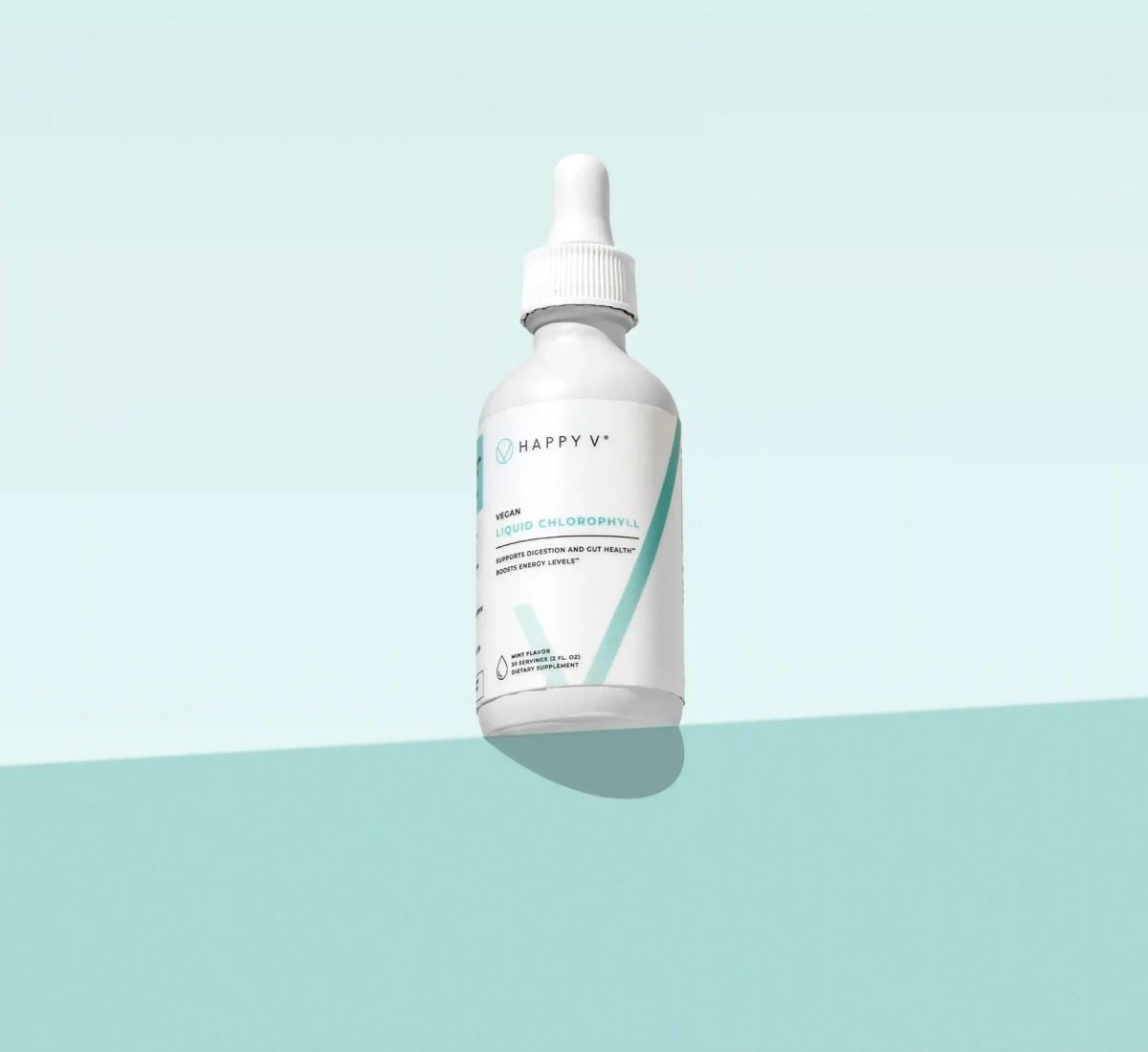 Happy V Liquid Chlorophyll bottle