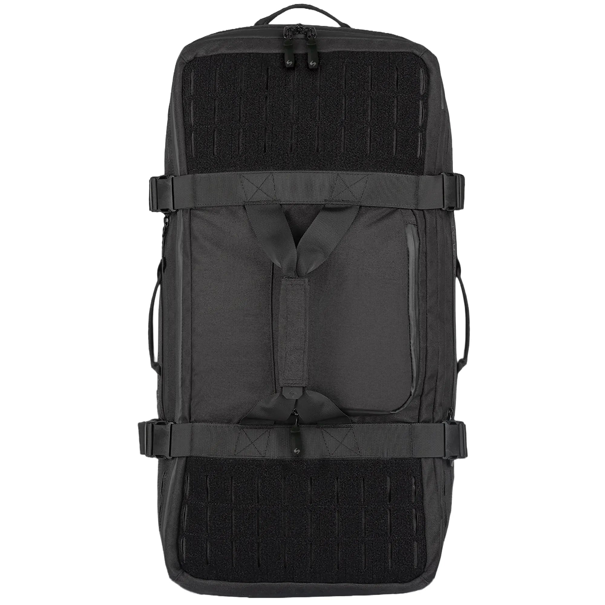 Black Highlander Stoirm Duffel Bag 50L shown front-on