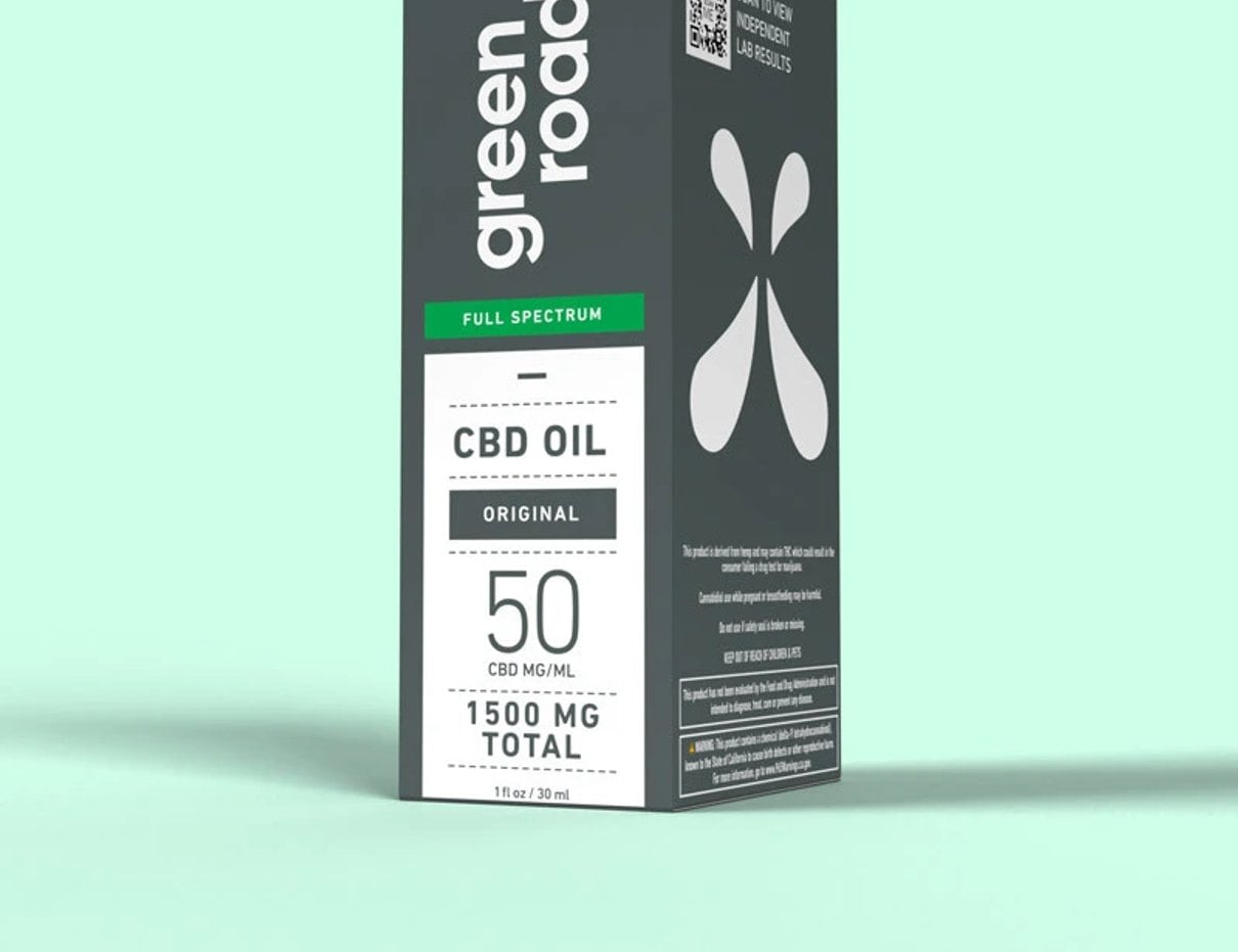 Green Roads Full Spectrum CBD Oil product box