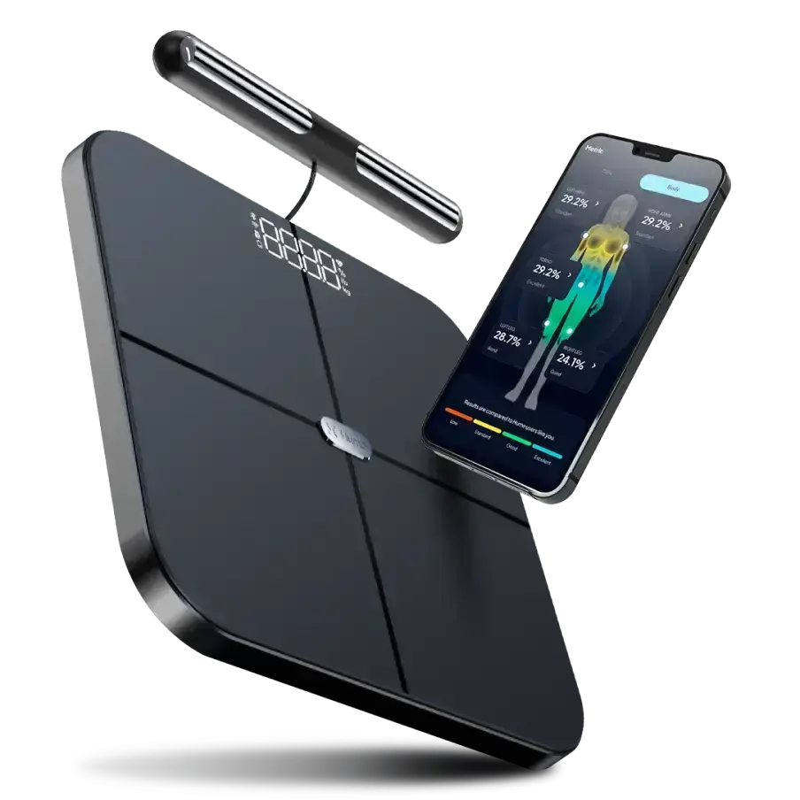 Hume Body Check mit Plattform und Handgriffen
