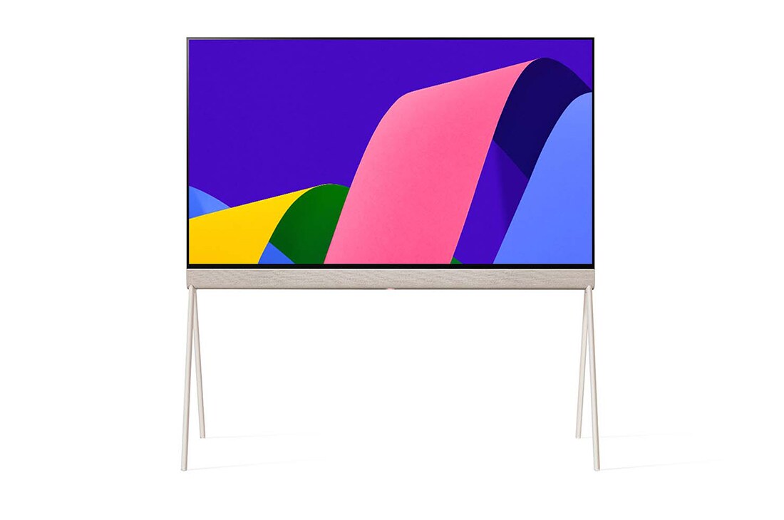 Pantalla LG Objet Collection Pose integrada en un interior