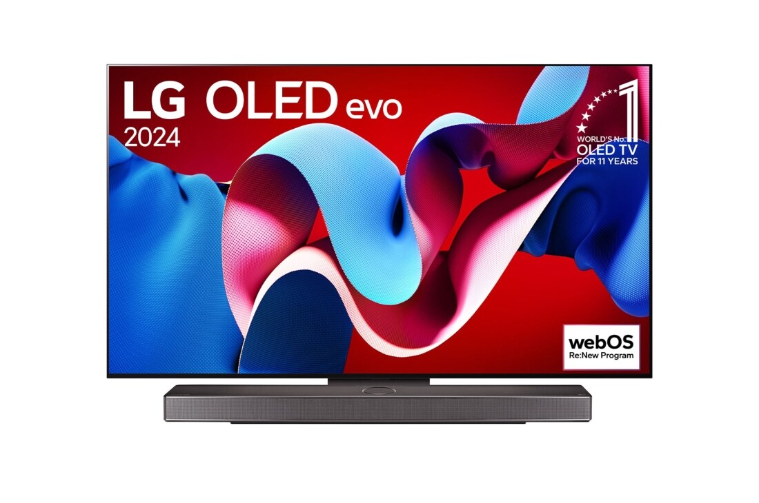 Pantalla LG OLED evo AI C4 de 55 pulgadas