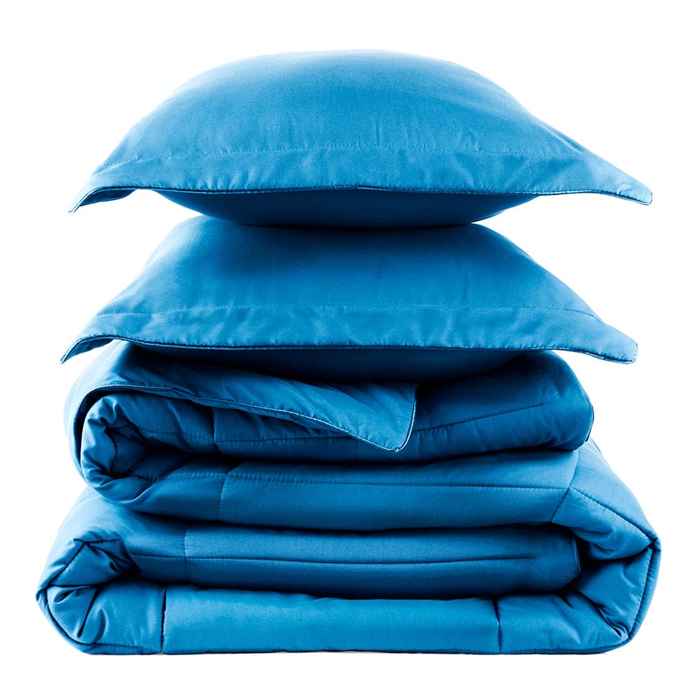 Bahama Blue oversized comforter set