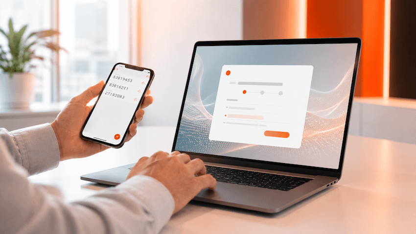 Persona che utilizza la firma digitale