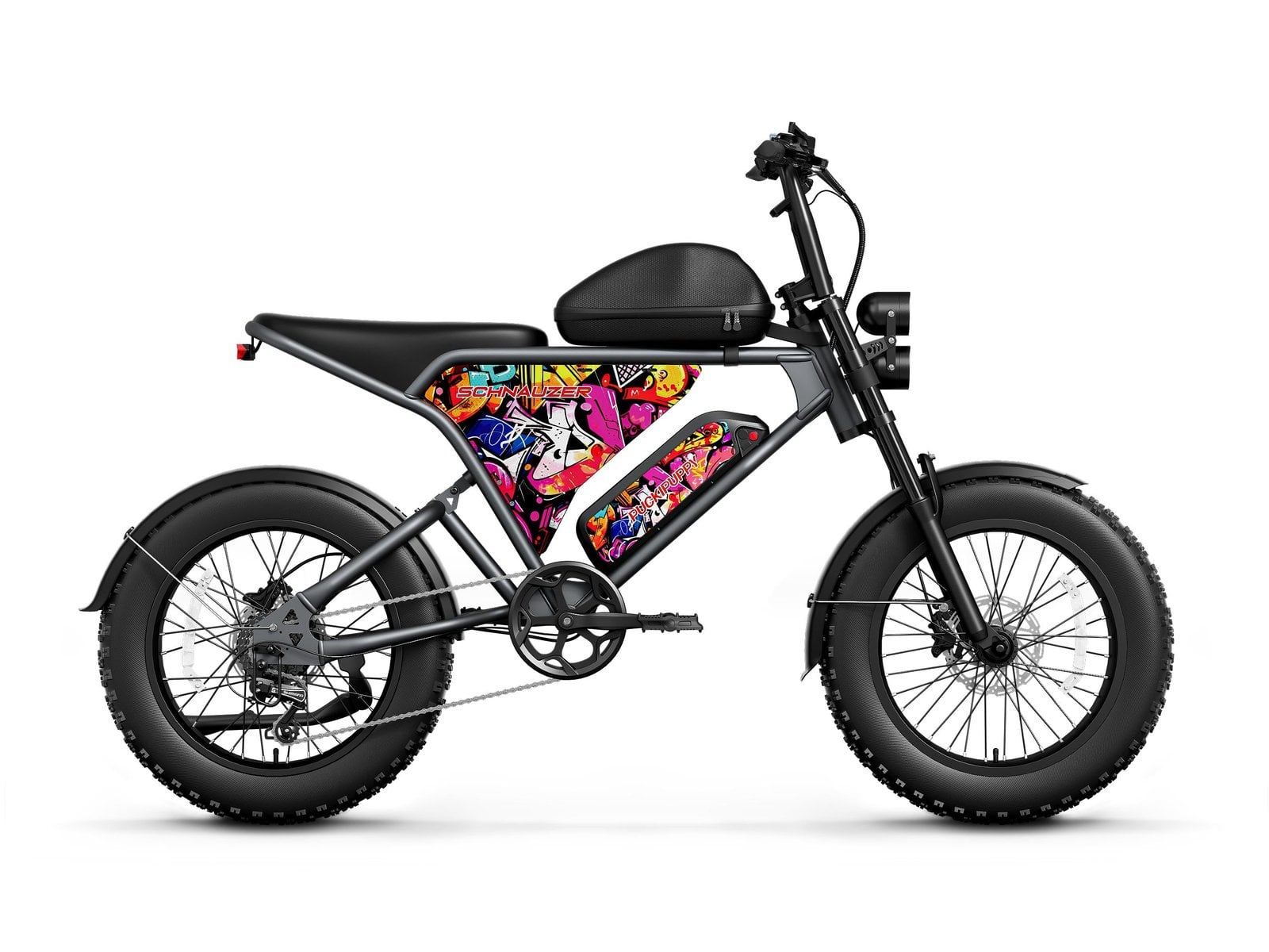 Puckipuppy Schnauzer moped-style electric bike