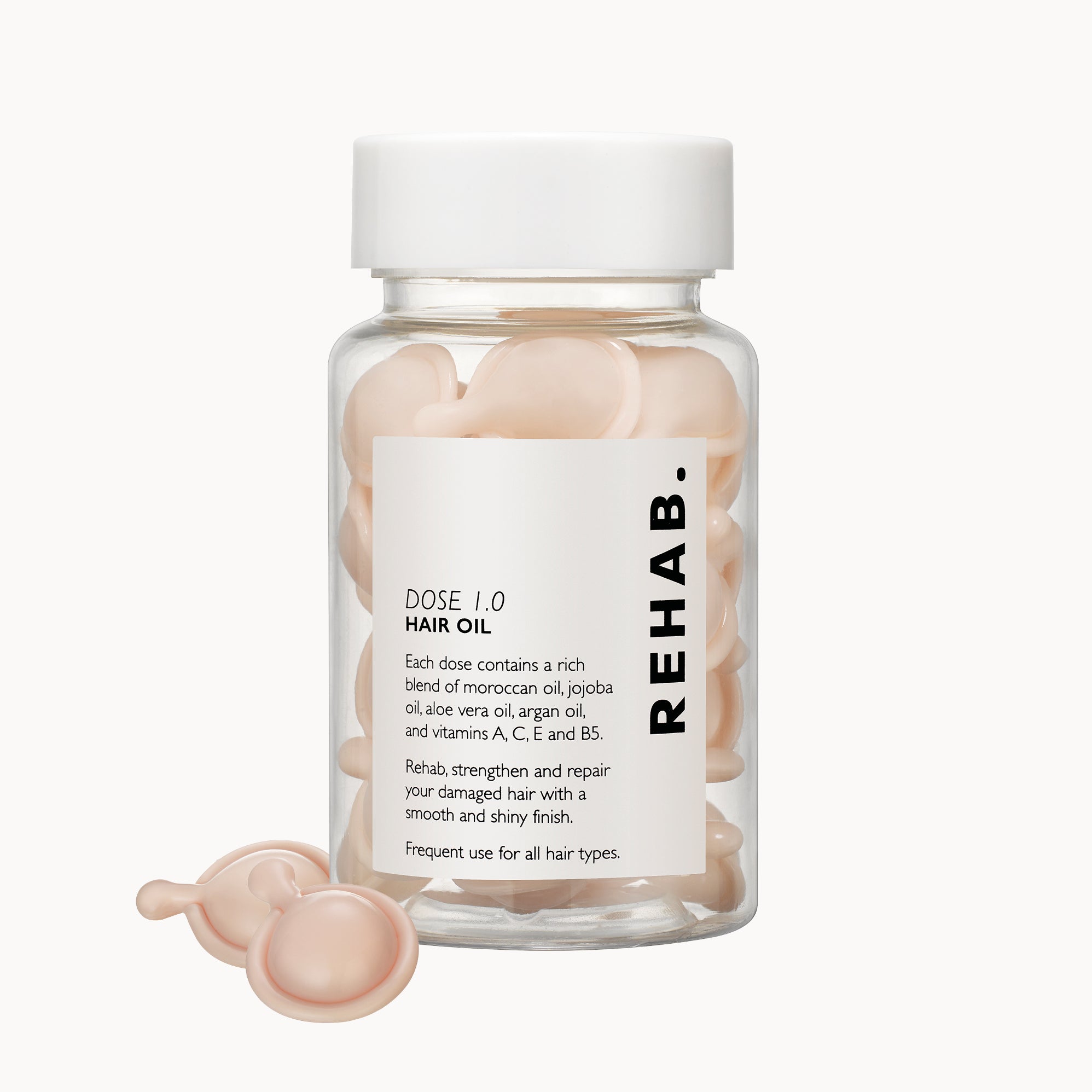 REHAB Dose 1.0 Hair Oil capsule product