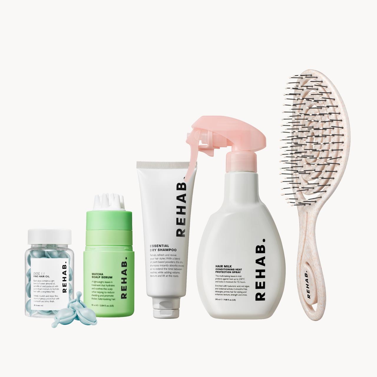 REHAB Fine Hair Routine bundle