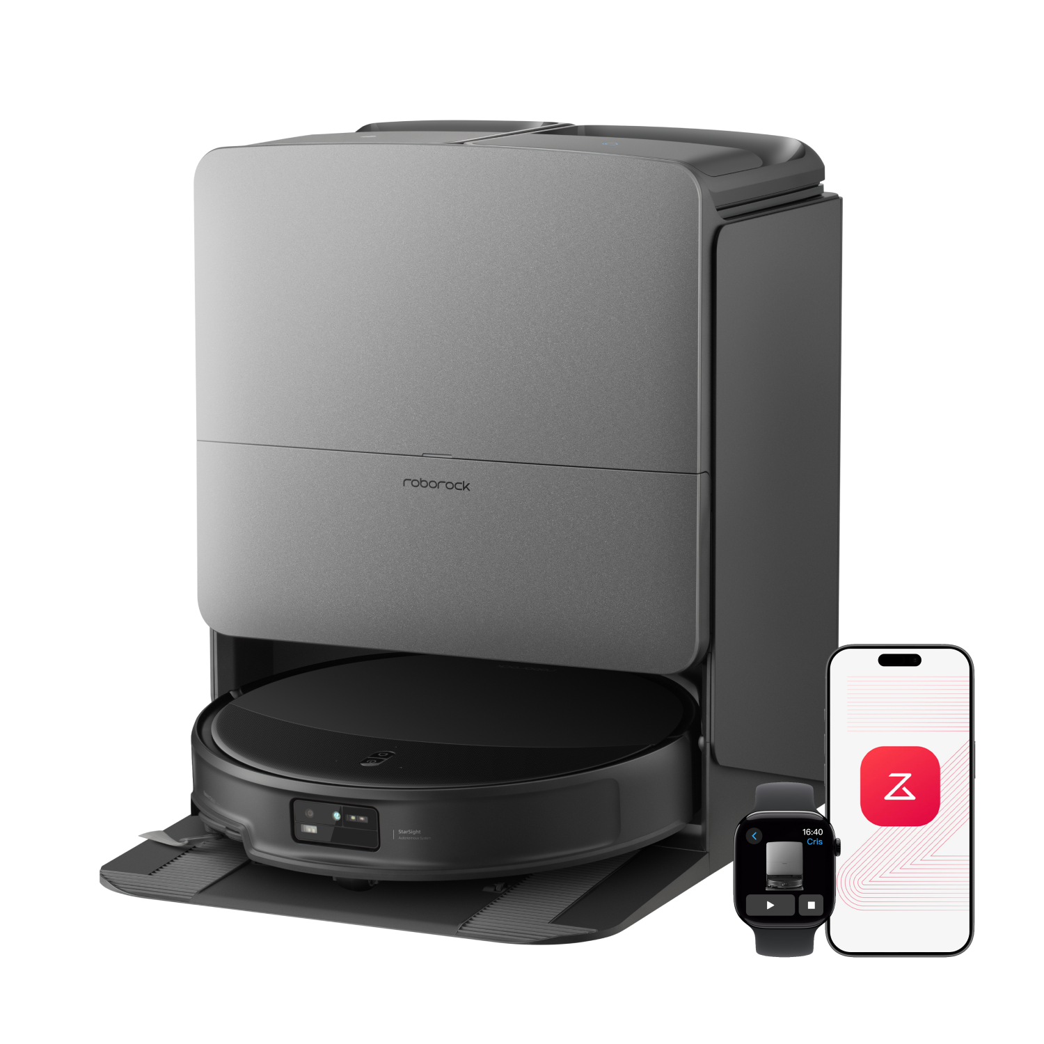 Roborock Saros 20 Saugroboter mit Station