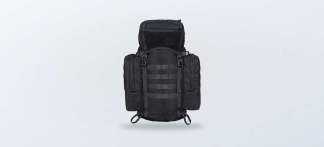Highlander Forces Elite 33L rucksack in black