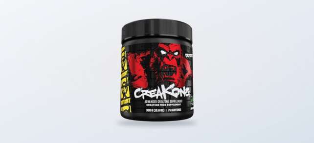 Mutant CreaKong kreatinburk på produktbild