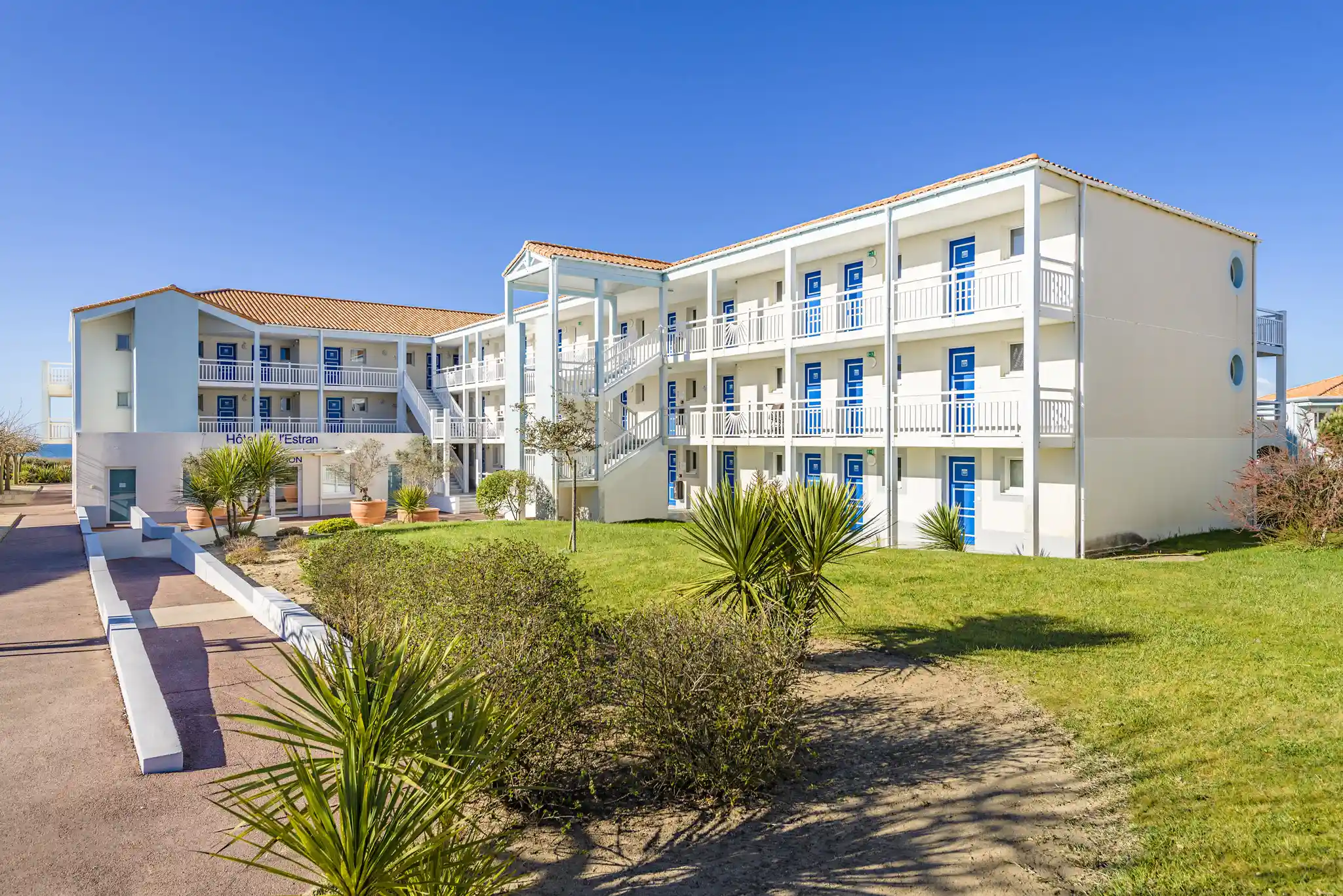 Vue de la résidence L'estran près des Sables d'Olonne