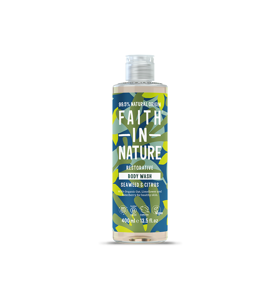 Faith In Nature Seaweed and Citrus Body Wash bottle