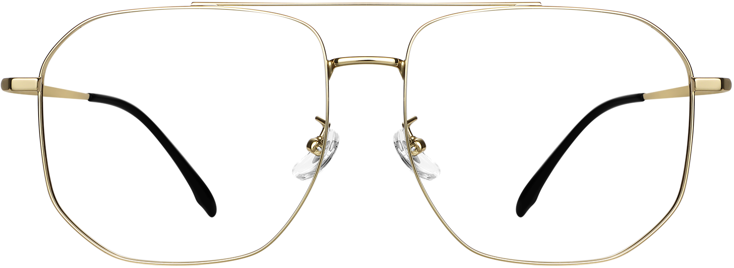 Eyeglasses with a slim frame