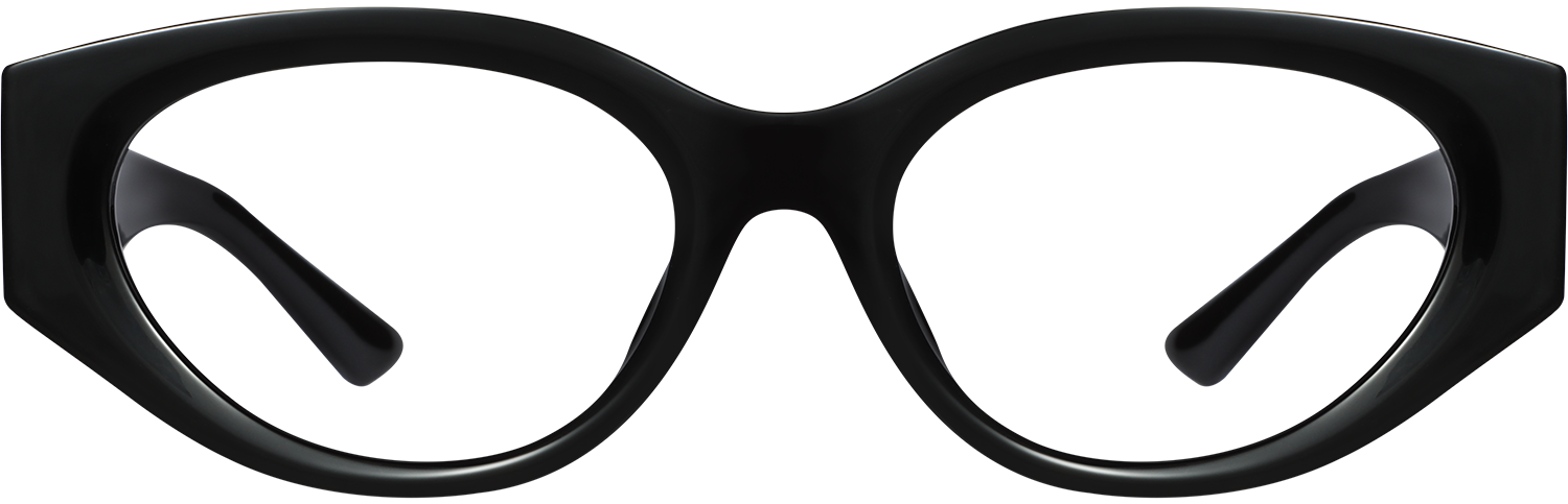 Sayer cat-eye TR90 eyeglasses shown on a clean background