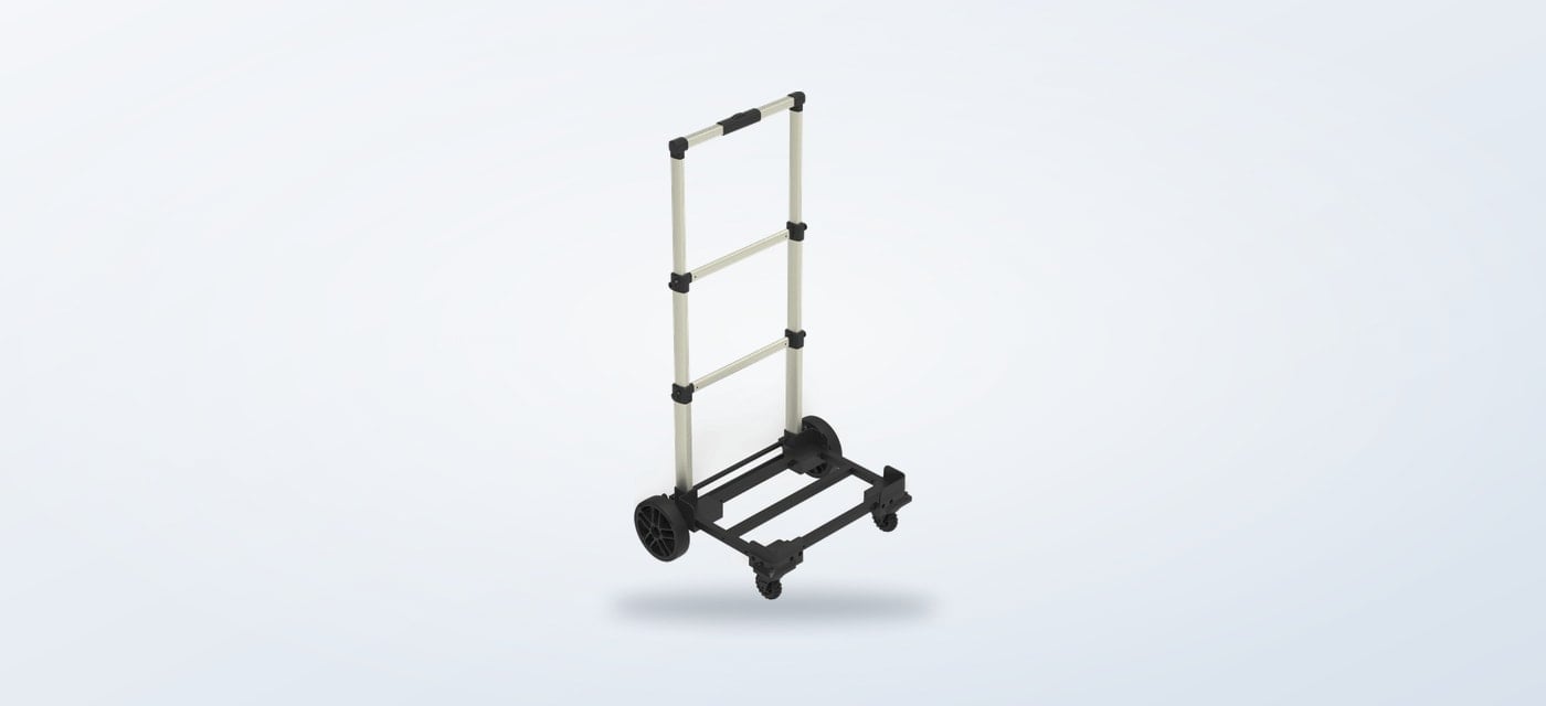 Jackery folding trolley for a portable power station