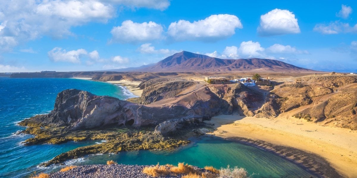Papagayo beach on Lanzarote