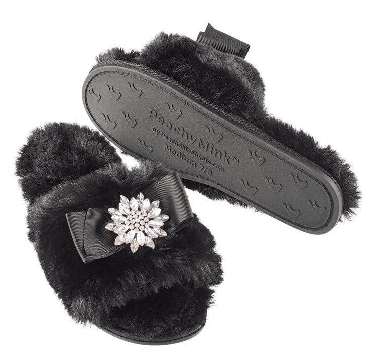 PeachSkinSheets PeachyMink faux fur slippers