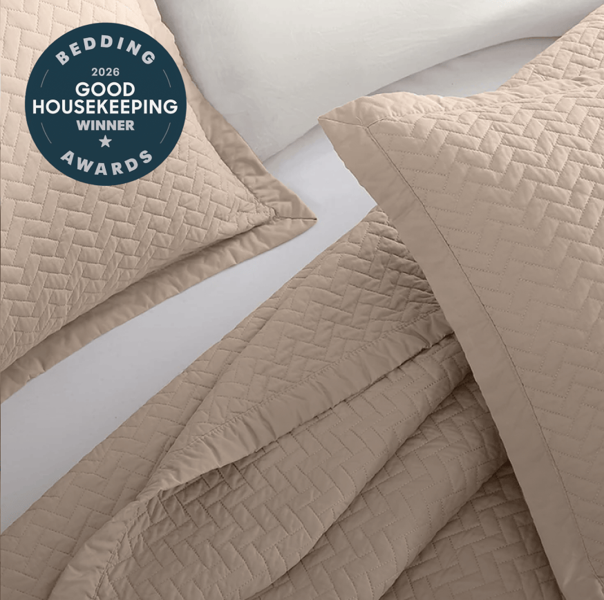 Toasted Marshmallow PeachSkinSheets quilt bedding