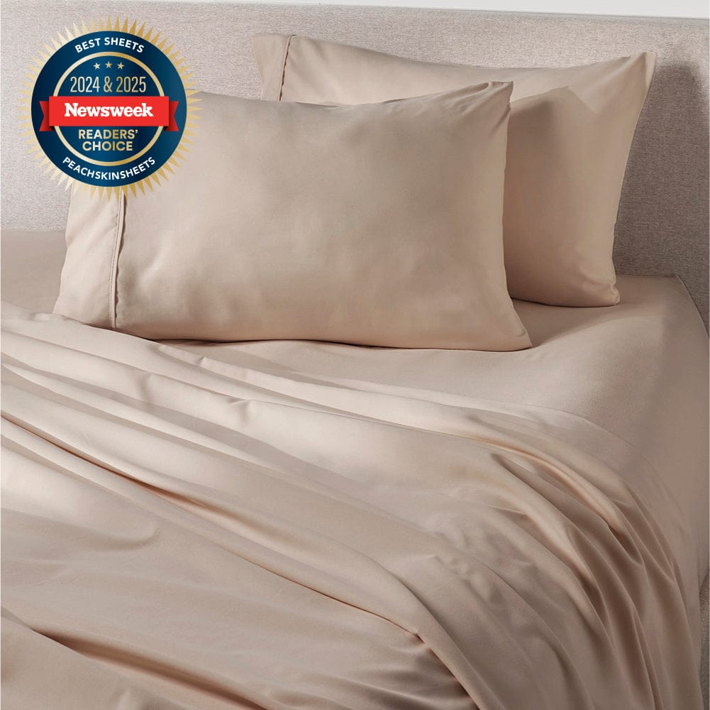Toasted Marshmallow sheet set in a soft greige shade