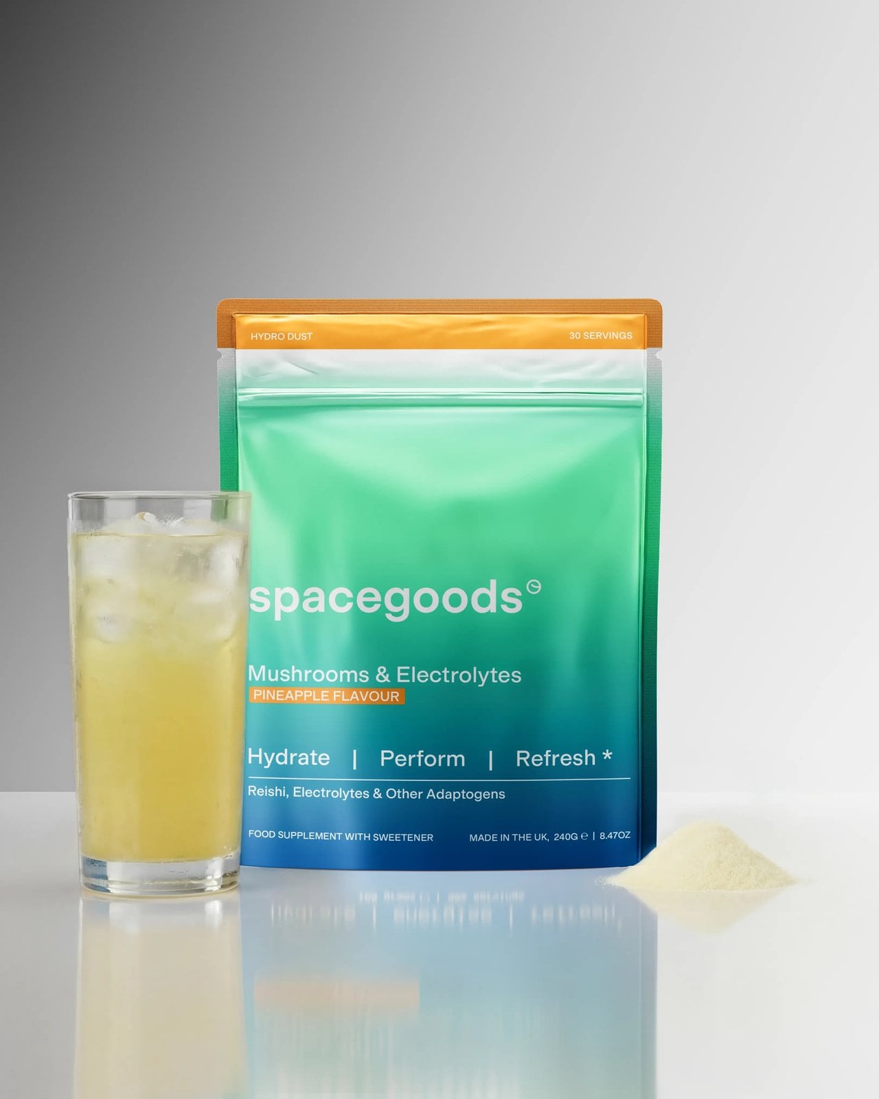 Spacegoods Hydro Dust pineapple pouch