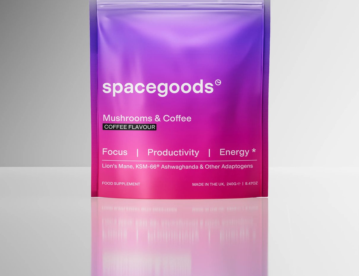 Spacegoods Rainbow Dust coffee flavour pouch
