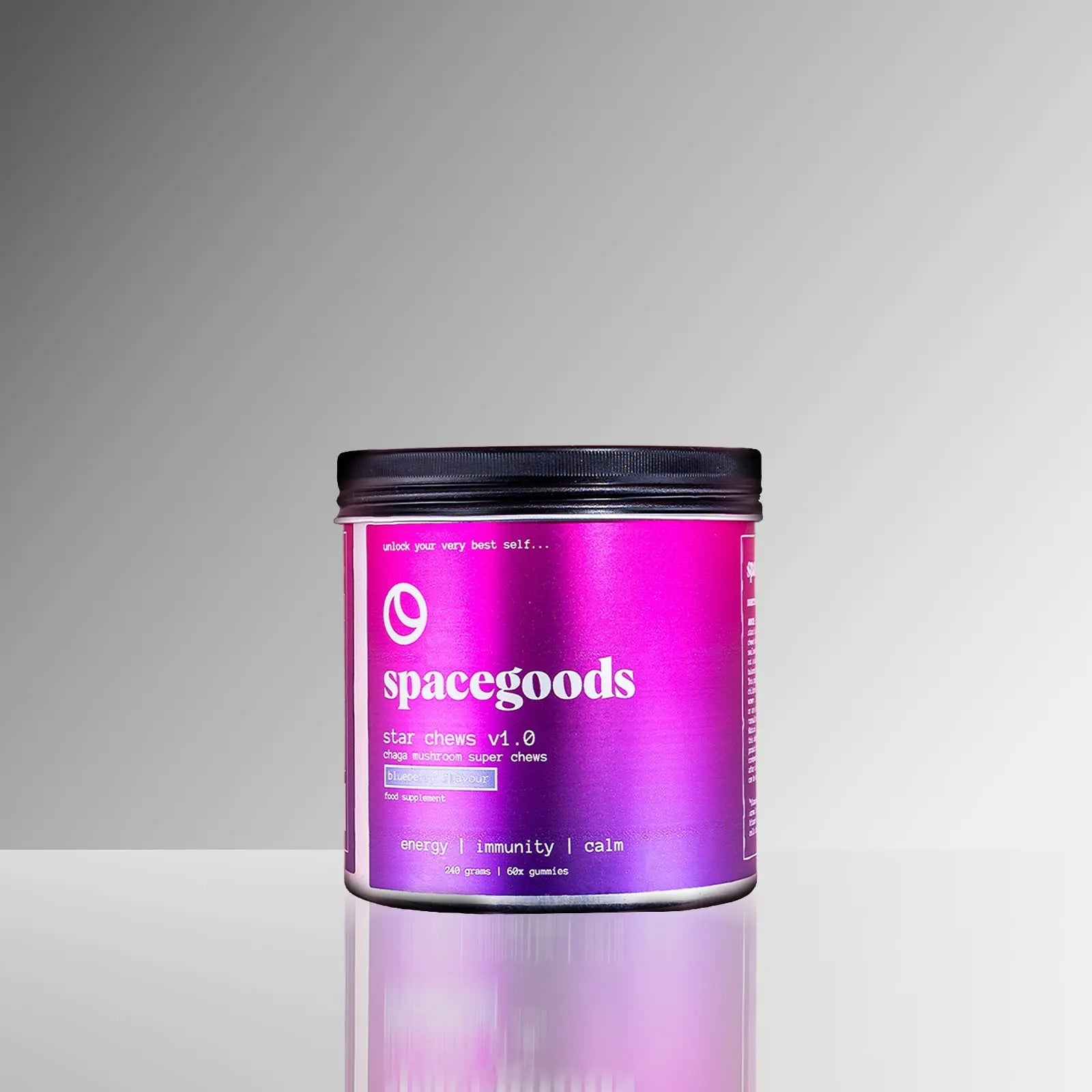 Spacegoods Star Chews blueberry gummies