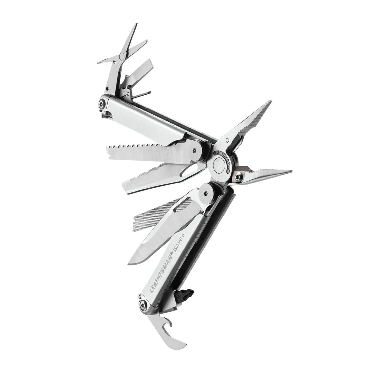 Leatherman Wave+ Multi-Tool open with tools visible