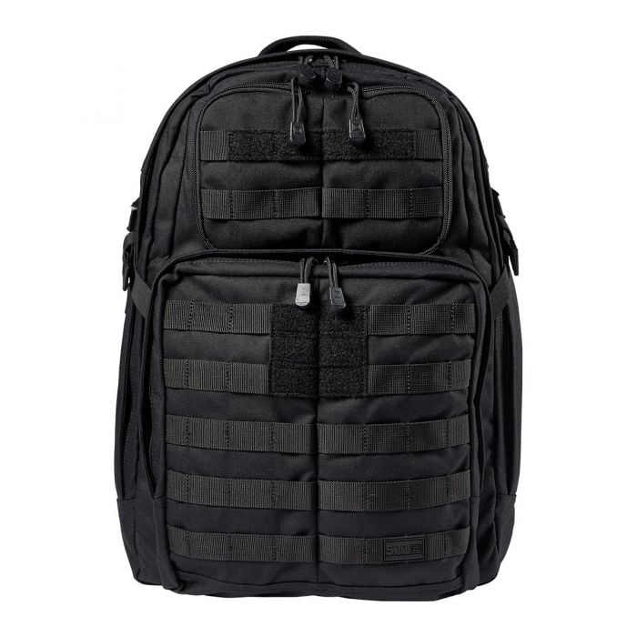 Black 5.11 RUSH24 2.0 Backpack front view